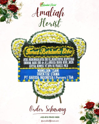 Papan Bunga Duka di Sakra Timur